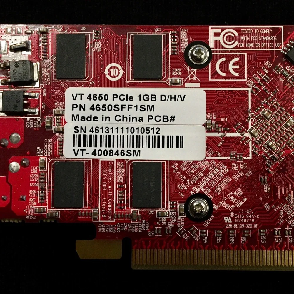 Visiontek 4650 PCIe 1GB Graphics Card